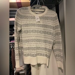 JCrew sweater, size xs, cotton, brand new
